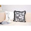 Housse de coussin réversible à imprimé animal