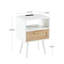 Table de bout en rotin 15,75 po