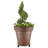 Alphonza Metal Caddy Plant Stand-1778717902