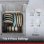 Lave-vaisselle compact 3 en 1 à chargement par le haut, intégré à l'évier et au nettoyeur de fruits et légumes. 4 modes de lavage : lavage, désinfection et séchage. Conception compacte, idéale pour les petites cuisines, les appartements et les camping-cars.-134737298