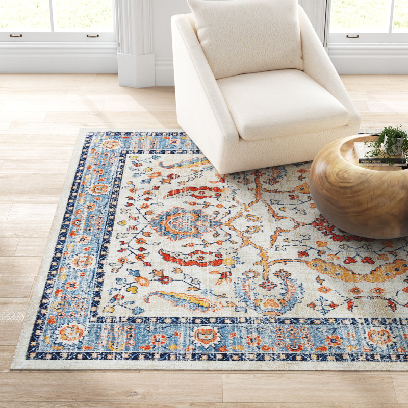 Robert Oriental Rug, Rectangle 6'7" x 9'