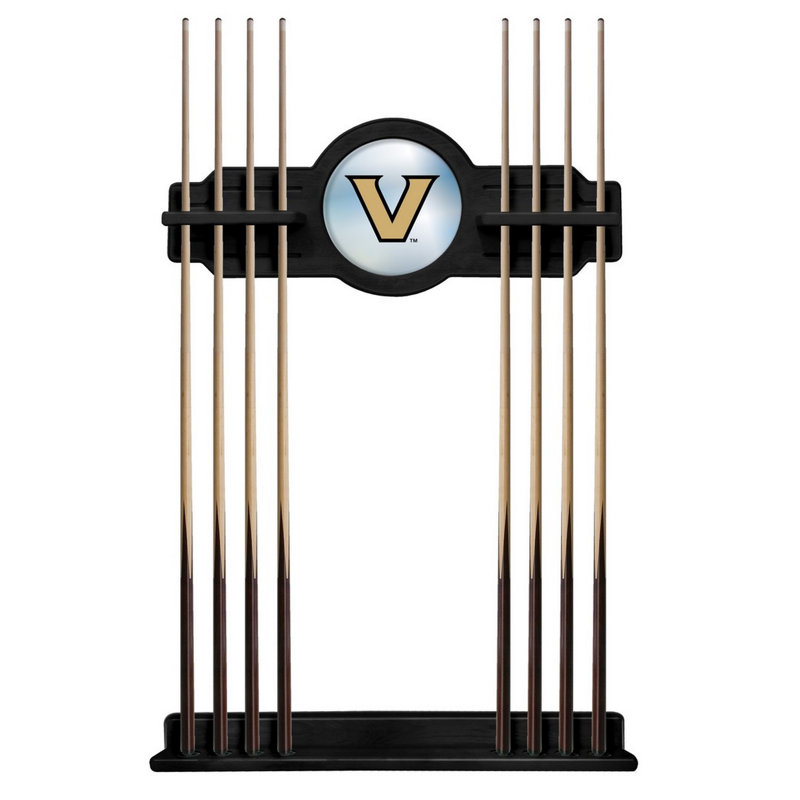 Porte-queues de billard NCAA, Noir, Commodores de Vanderbilt