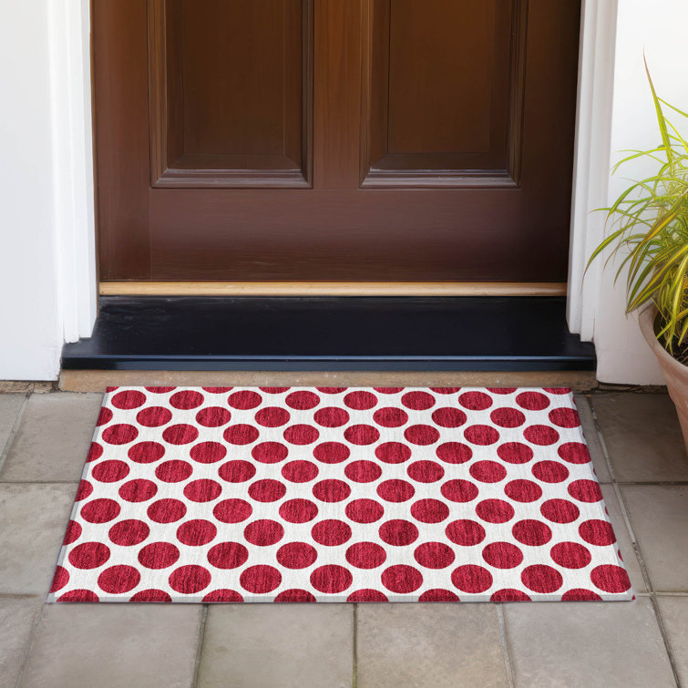 Chayden Washable Geometric Indoor / Outdoor Rug