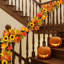 Citrouille artificielle d'Halloween, feuille d'érable et décorations de jardin, maison et foyer, fleurs artificielles