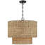 Stutz 20 po Luminaire suspendu tambour 4 lumières Traditional