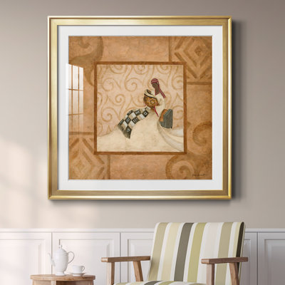 «A Mother's Love» - peinture encadrée