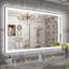 Miroir mural en métal-96129480