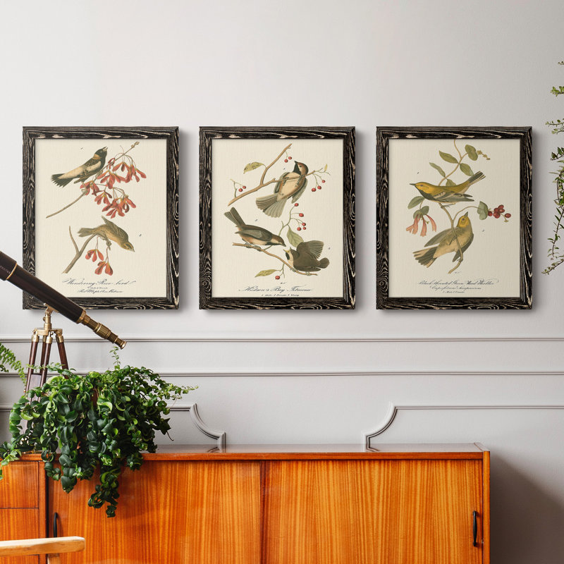 Oiseau de riz Wandering, reproduction d'art sur toile, Noir, H 24 po x l 36 po x P 1,5 po