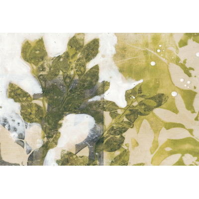Leaf Spray II - Wrapped Canvas Art Prints