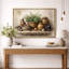 «Rustic Harvest Artwork Farmhouse Kitchen», reproduction d'art sur toile encadrée-126030738-126030732
