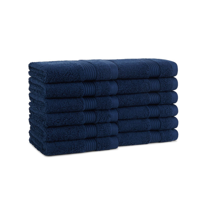 Brendle Washcloth 13x13 (12/Pack), Lapis Navy