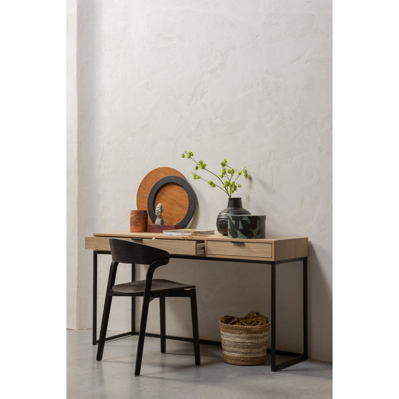 Silas Solid Wood Writing Desk