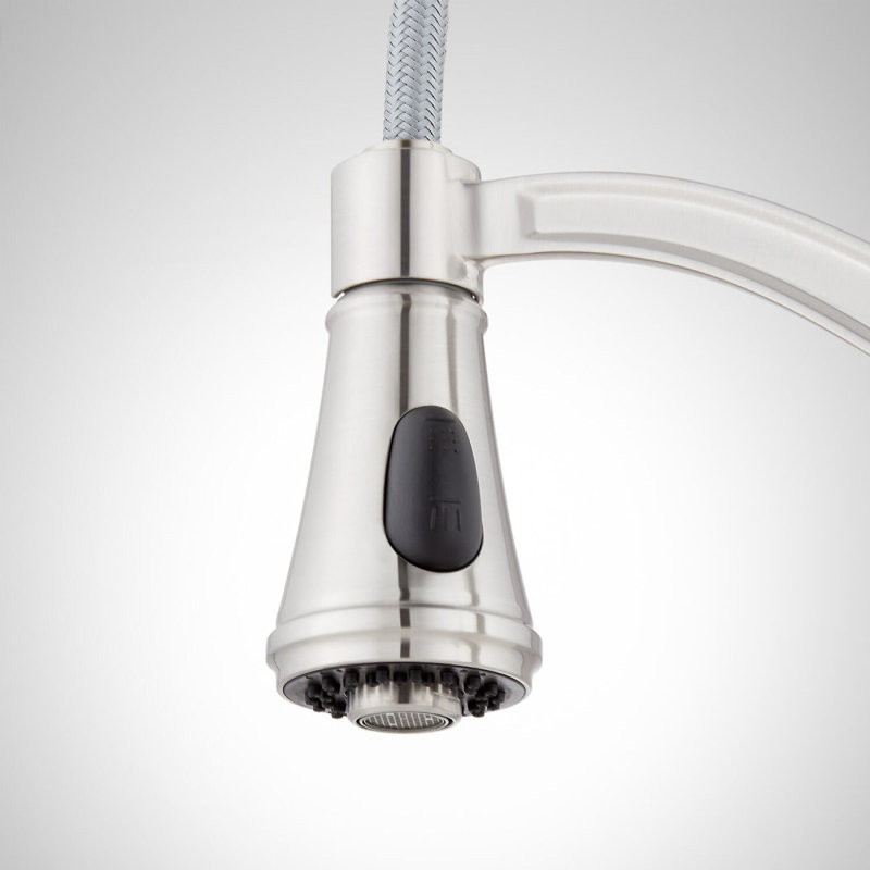 Caribana Pull Down Single Handle Kitchen Faucet with Accessories