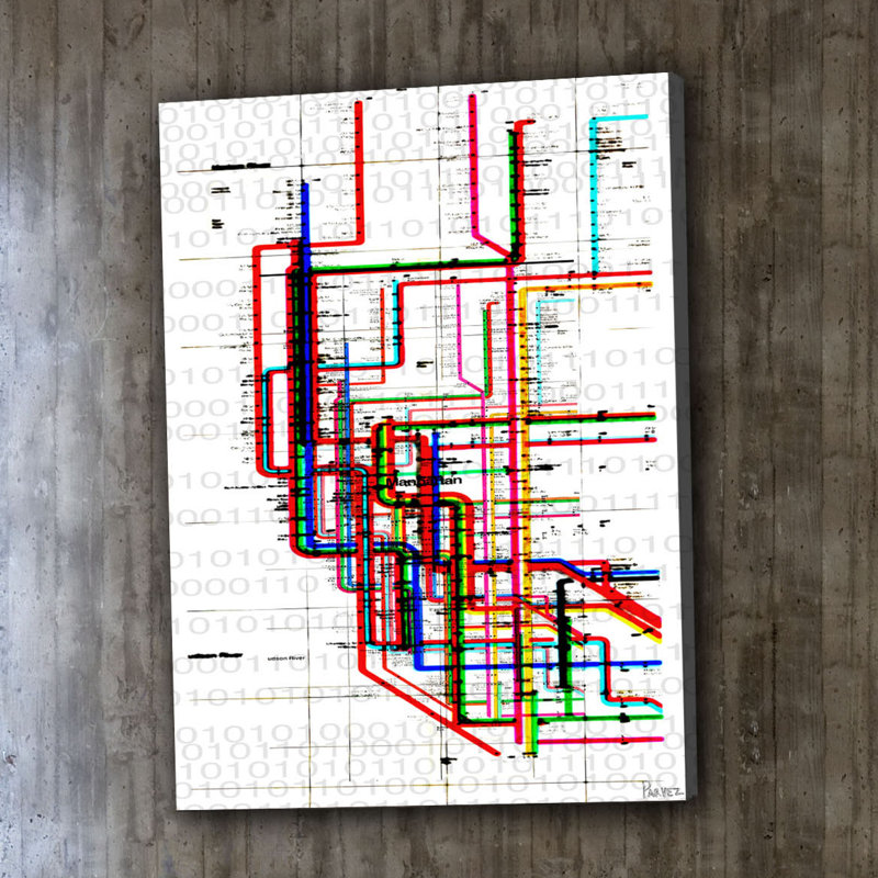 Parvez Taj - Wrapped Canvas Print, 114cm H x 76cm W