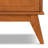 Draper 36"W Solid Wood Mid-Century Modern Entryway Storage Cabinet with Drawers and Adjustable Shelves