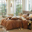 Ensemble de housse de couette à rayures ondulées 100% coton lavé MooMee-107521570-107521578