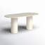 Calila 78'' Oval Marble Dining Table