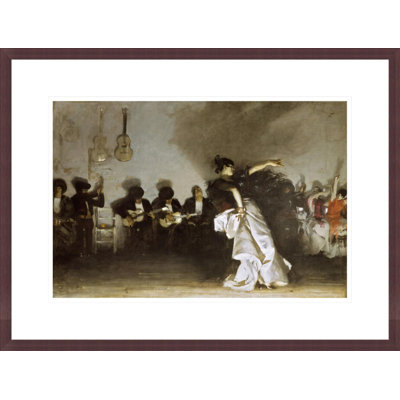 «El Jaleo» par John Singer Sargent, impression giclée sur cadre