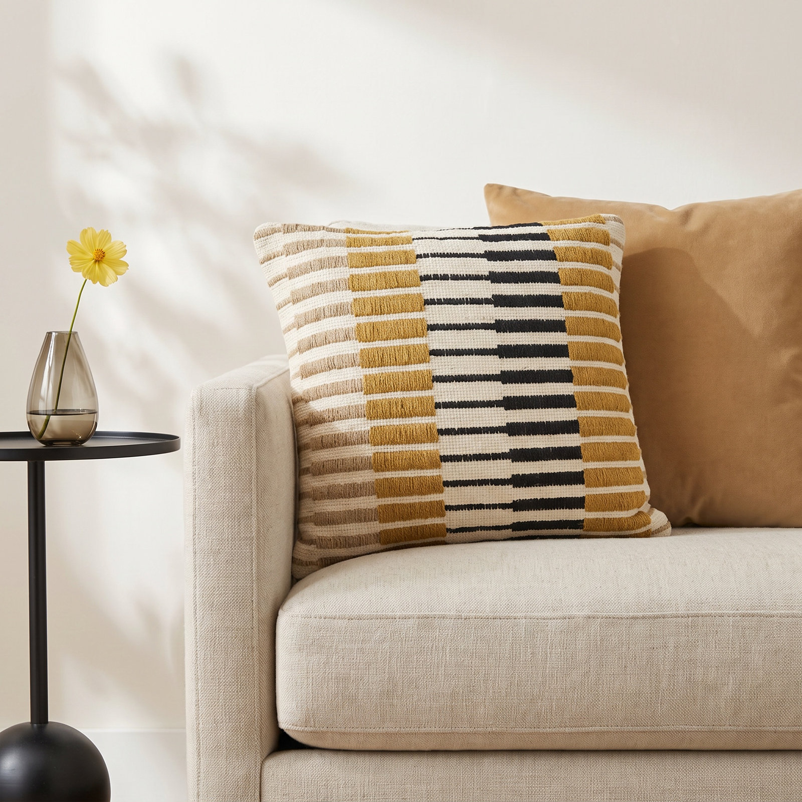 Ciel Collection 18" x 18" Throw Pillow