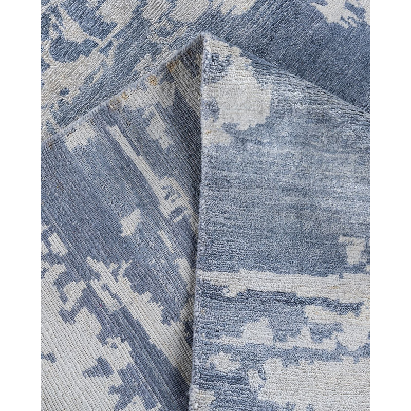 Overdyed One-of-a-Kind 9' 1" X 12' 2" Hand Knotted Area Rug