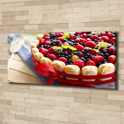 Forest Fruit Cake 1 Piece Wall Art on Canvas