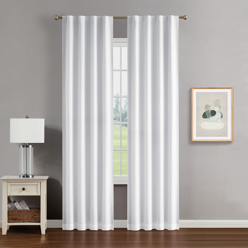 Blackout Curtain, Light Gray, 38'' W x 84'' L