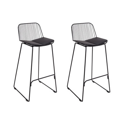 Cayuse Upholstered Counter Stool with Metal Frame