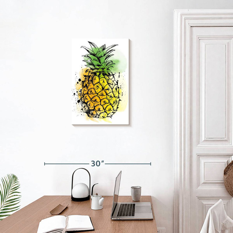 Yarlin Tropical Pineapple, 24" H x 16" W