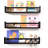 3 Piece Square Solid Wood Floating Shelf