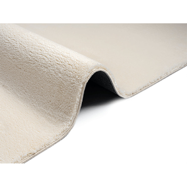 The Carpet Relax - Modern Rug, Fluffy, Short Pile, Non-Slip Underside, Washable up to 30°C, Super-Soft, Fur Look, Green