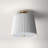 Anish Cotton Semi Flush Mount