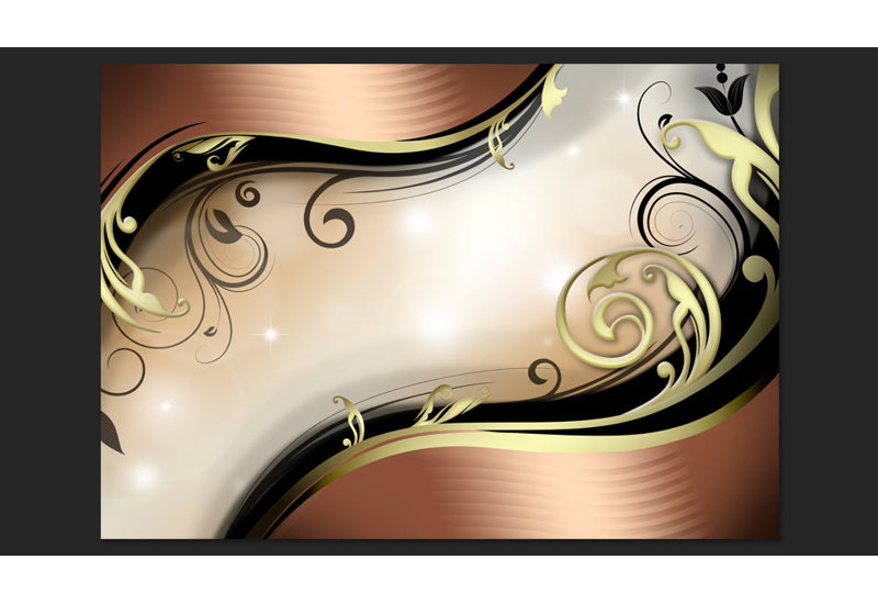 Golden Glow 2.8m x 400cm Wallpaper, 300 cm L x 231 cm W