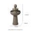 Fontaine à cascade 37.80 "H-1742453500