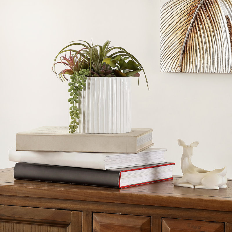 9.45'' Faux Succulent Plant in Freestanding
