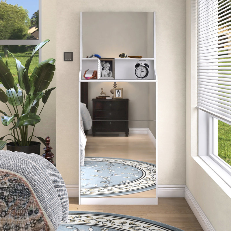 Armoire à chaussures Space avec miroirs pour le couloir