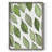 Patterned Leaf Shapes IV Framed Print - Solid Wood-2093777680