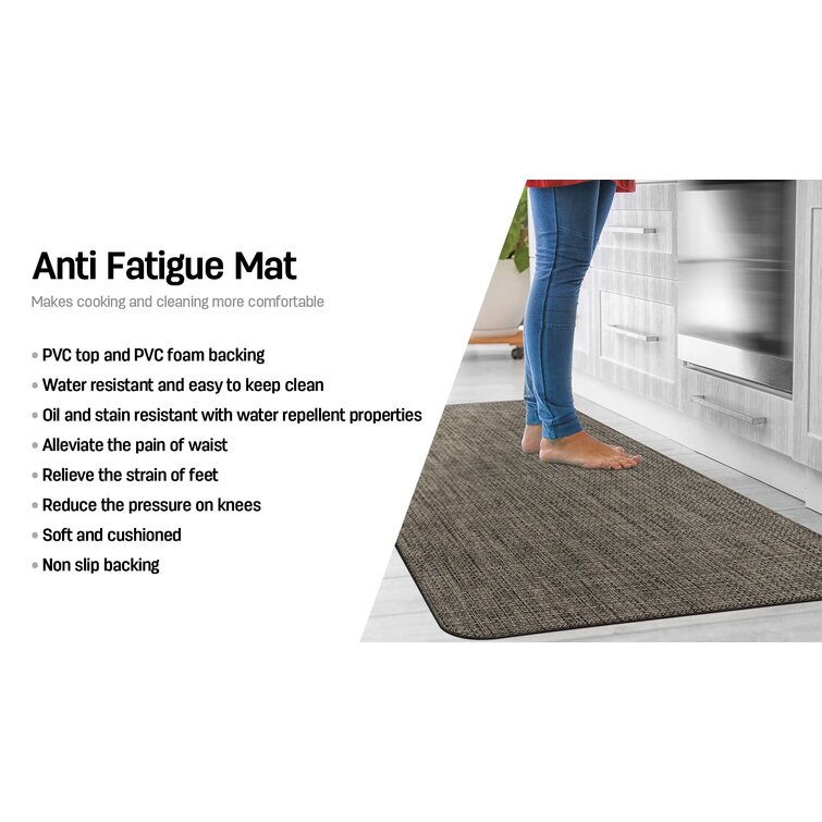 Altherr Texture Anti-Fatigue Mat Lark Manor Mat Size: Rectangle 1'8 x 3'3