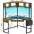 Athelia Corner Metal Base Computer Desk-434796613