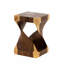 Burruss Solid Wood Tree Stump End Table