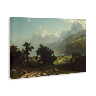 Art mural classique sur toile du lac des Quatre-Cantons par one1000paintings