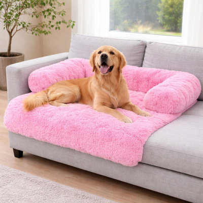 Super Soft Plush Square Sofa Pet Bed