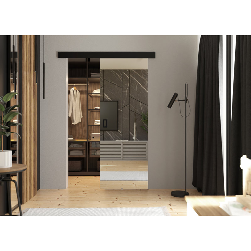 DOOR MESTO 1, 72cm x 205cm, Black