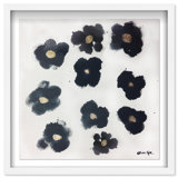 Coco's Gold Camellias - Graphic Art