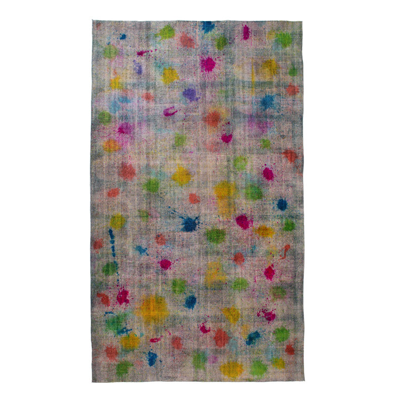 Multicolored Samsara Wool Rug - 9'10" x 17'