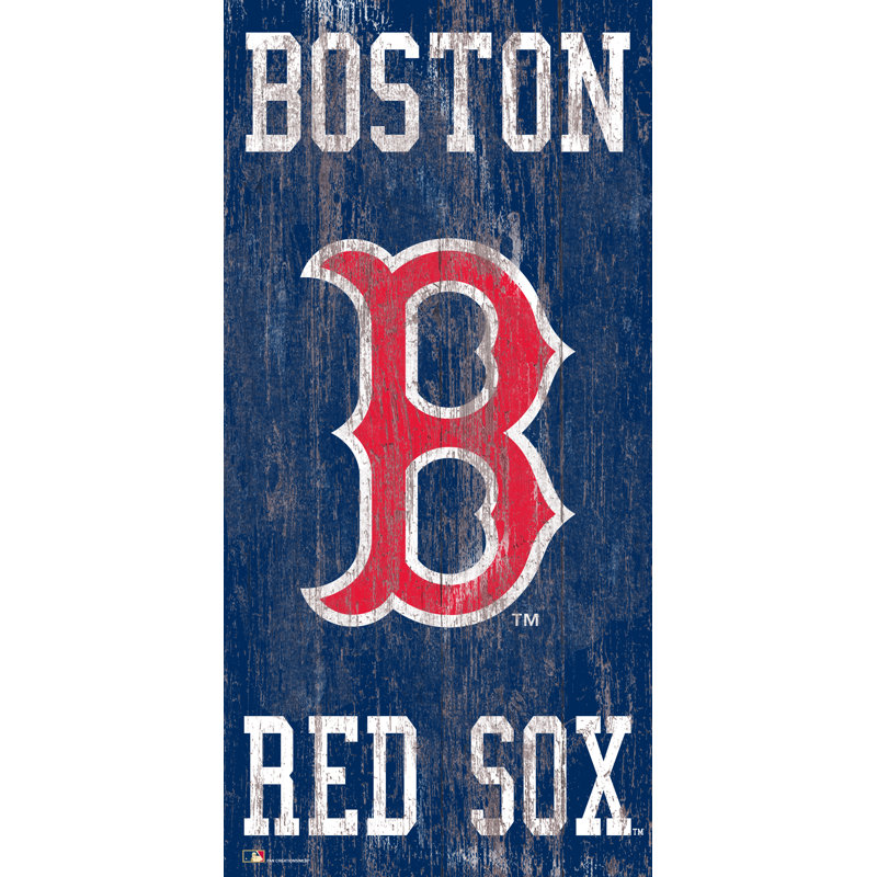 « boston red sox », impression sur bois