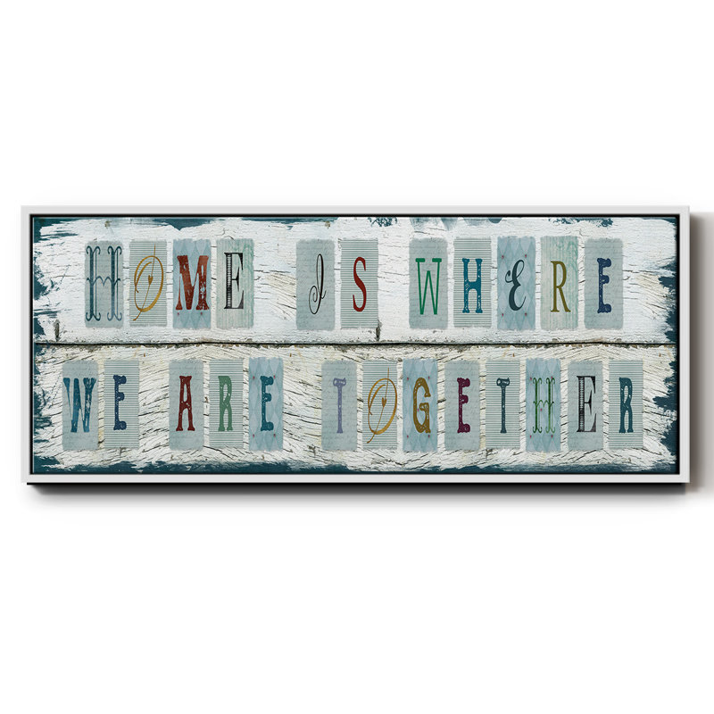 We Are Together- Framed Canvas