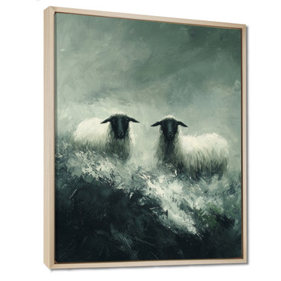 Durby Stormy Pasture Of Sheep III - Mouton, art mural