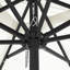 Garden Parasol with LED Strip Lights Polyester and Steel Sun Shade-1163912434