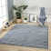 Tapis bleu marine / blanc Blanford