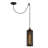 1 - Light Black,Bronze Single Pendant